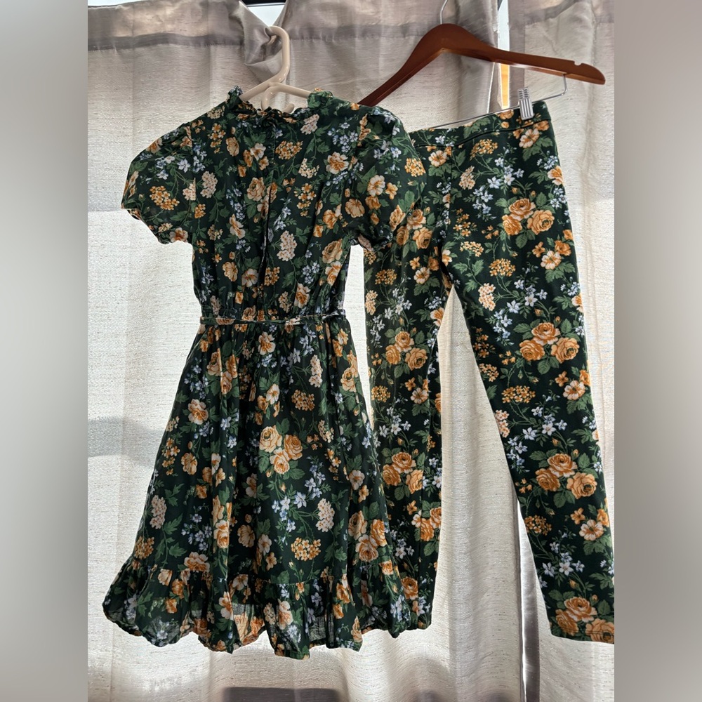 Janie and Jack dress and two leggings. Dress Sz 14 and leggings 12. - Picture 8 of 11